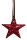 Stern Ker. 5Spitzen, rot,5×5×1.8