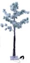 Baum Tanne beschneit 150cm, 96 LEDs, 5m Zuleitung IP44