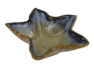 Schale, Seestern, Keramik, 18x18x5cm