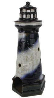 Leuchtturm, Keramik, 11x11x26cm