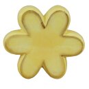 Blume, klein, gelb, Keramik, 9x8,1x2,1cm