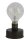 Lampe, LED Batt.gr. Metall,8,5x8,5x16cm