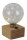 Holzquader mit LED Lampe, 15,5x9,5x9,5cm, 3AA