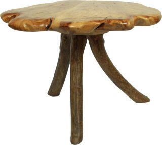 Tisch 3-Bein, Holz, ca. 45x60x60cm