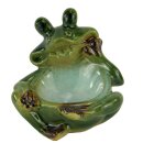 Frosch, Schale, Keramik, 8,5x8x9cm