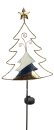 Stecker Baum, m. LED/Solar, 29.9x3.8x125.1cm