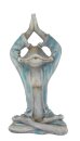 Yoga-Frosch Hände über Kopf, MG, 32x19.5x60cm
