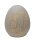 Ei mit LED weiß, groß, Porzellan, 12,5x12,5x14,2cm