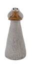 Zaunhocker Ente, Keramik, 11,6x9,3x21,2cm