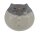 Schale Katze, weiß/grau, Keramik, 11,8x11,5x4,3cm