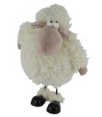 Schaf mit Beinen groß, Plüsch, 35x25x42cm