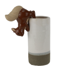 Eichhörnchen braun, Keramik, 9x5x9cm