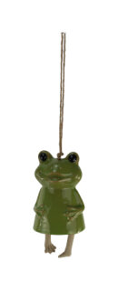 Glocke Frosch, Keramik, 7,1x6,5x10,7cm